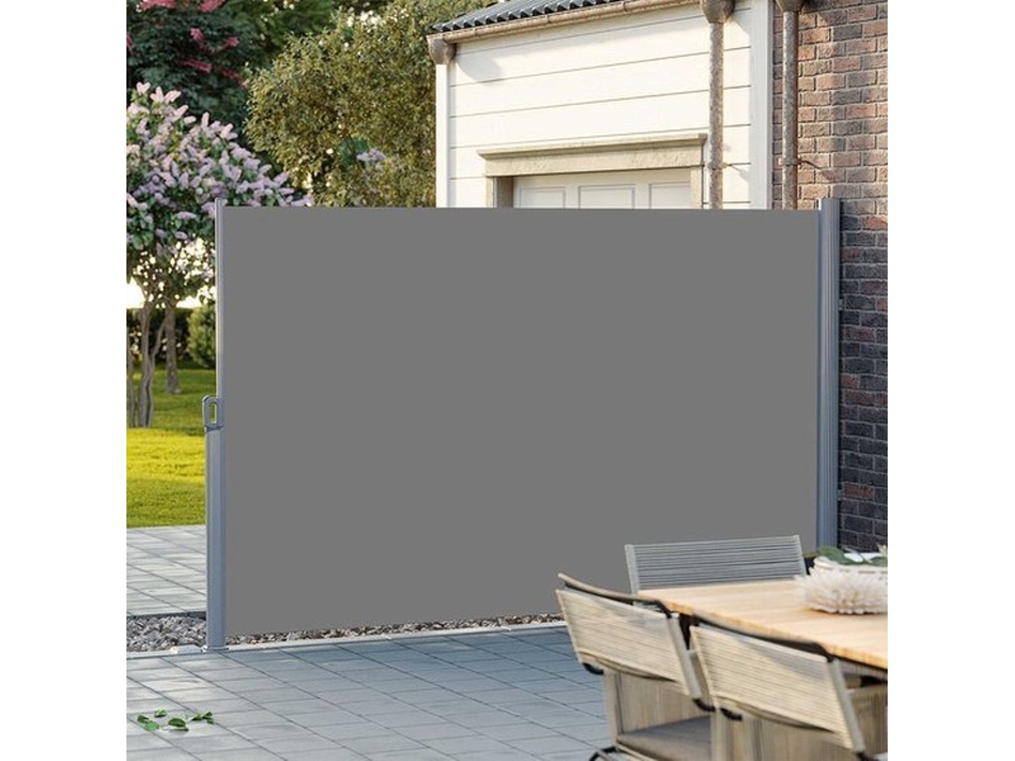 Zijluifel - Uitschuifbaar - 2 X 3,5 M - Grijs