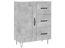 Sideboard, Sideboards Vidaxl Cinzeto Madeira Processada (n/a)