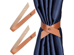 Conjunto De 2 Prendedores De Cortina Marrons, Clipes Para Cortinas, Cortinas Externas