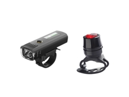 Lurelia Luz De Bicicleta, Farol De Bicicleta À Prova D'água Recarregável Via Usb, Padrão Alemão- Farol + Lanterna Traseira Tipo Joia Recarregáveis ​