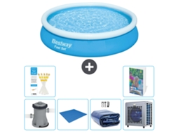 Bestway Piscina Bestway Fast Set Redonda - 366x76 Cm - 7-peças S278