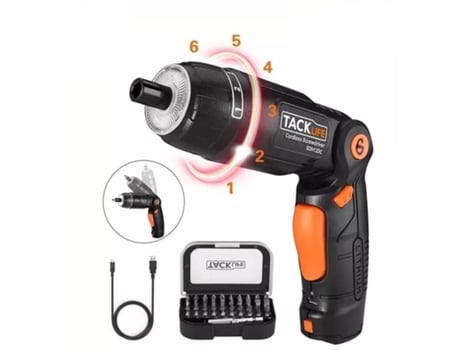 Berbequim Sem Fio TACKLIFE Sdh13Dc 3 6V / 4 Nm