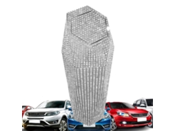 Ventilador Portátil Compacto de Cerâmica para Carro, 12v, Potente e com Alta Eficiência Energética - SFUSHOS