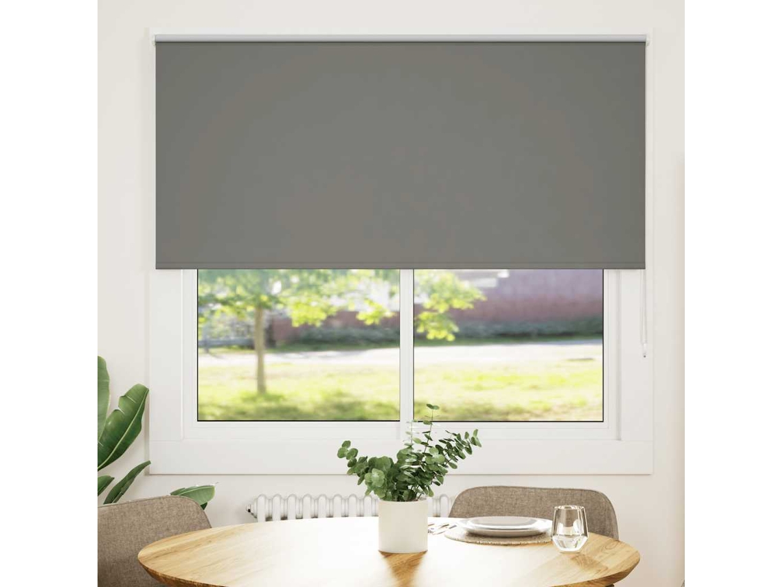 Vidaxl Persiana De Enrolar 150x150 Cm Largura Tecido 146,6cm Poliéster