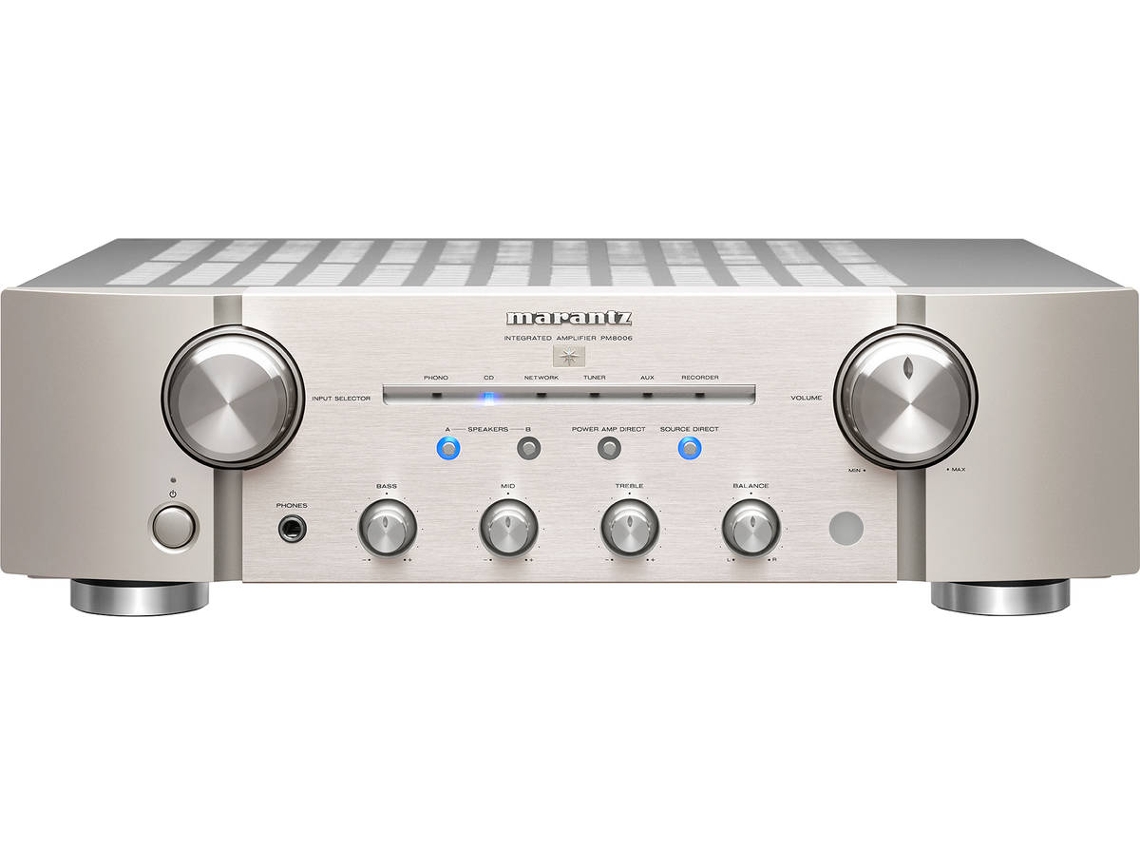 アンプ TechnicsSL1500C/MarantzPM8006/DALIMENUET Amplificador MARANTZ PM8006 Prateado | Worten.pt