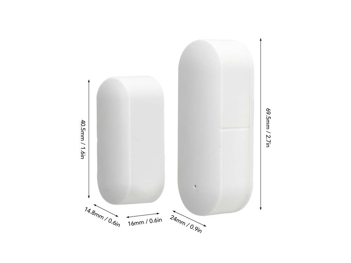 Laxiscreed Sensor De Porta E Janela Wifi Com Controlo App E Comando De Voz