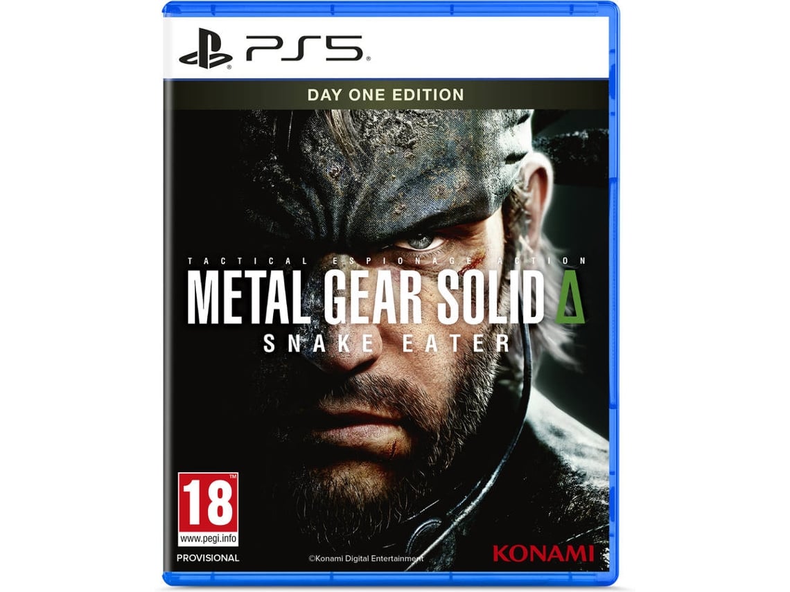 Pré-venda Jogo PS5  Metal Gear Solid Delta Snake Eater D1 Edition