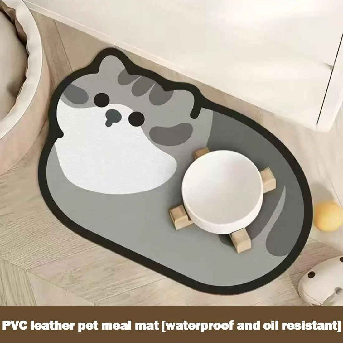 Tapete Para Comedouro De Animais De Estimação (estilo 3, 40x60cm), Absorvente, Impermeável, Antiderrapante, Para Cães E Gatos.
