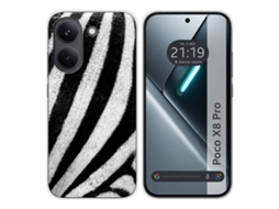 Capa Tumundosmartphone De Silicone Para Xiaomi Poco X8 Pro 5g Com Estampa De Animais 2 Desenhos