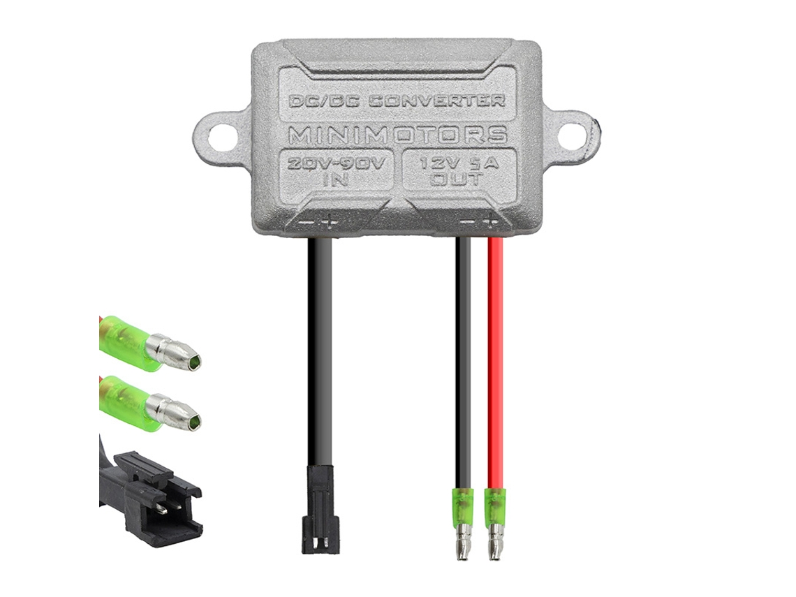 Conversor Dc 20 90v a 12v 5a Original MINIMOTORS