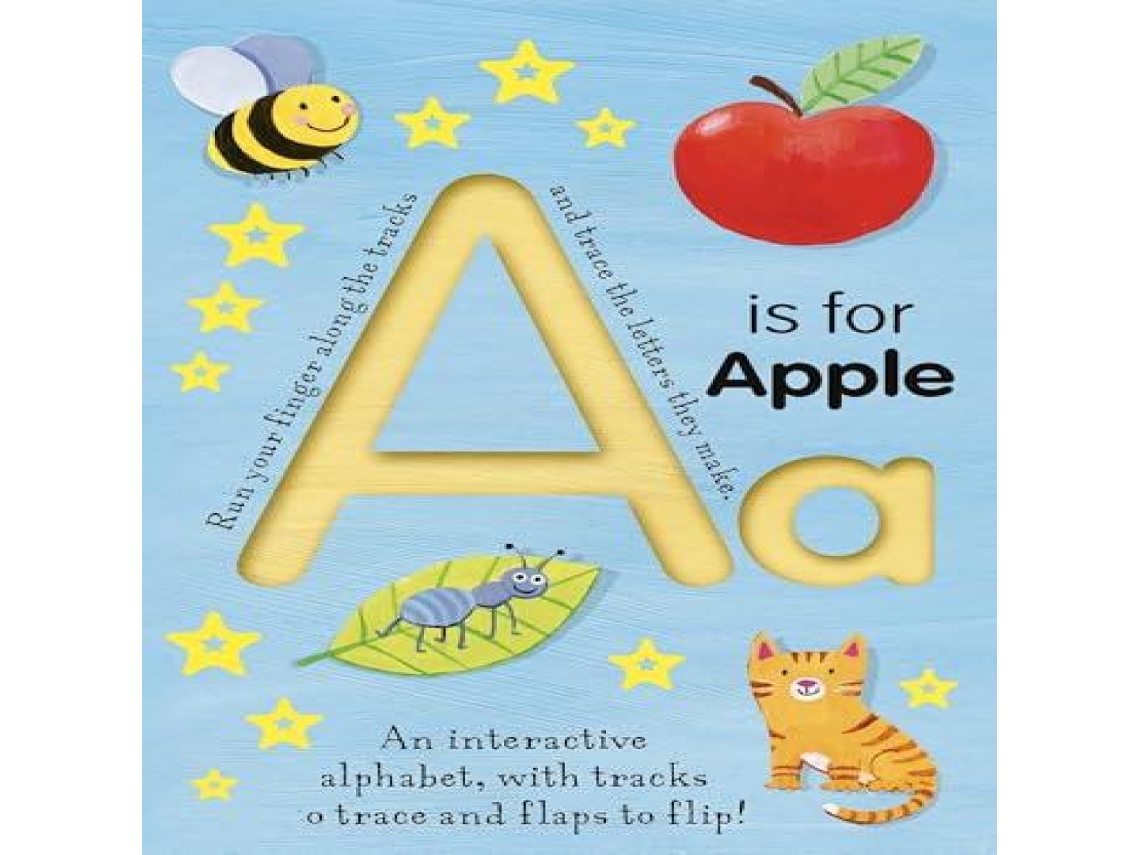 Livro A is for Apple de Little Tiger Press Group (Inglês)