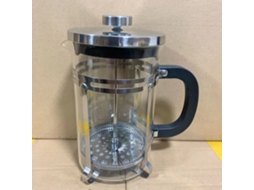 Cafeteira Francesa Resistente Ao Calor Em Vidro Borossilicato, Suporte Aço Inoxidável Com Tecnologia De 4 Filtros, Extração Sabor Superior P
