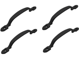Doitool Conjunto De 4 Puxadores Para Portas Armários, Designs Criativos E Simples Para Guarda Roupas, Artigos Para Casa