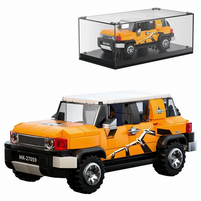 (414 Peças) Modelo De Carro Com 465 Peças - Brinquedo De Montar Em Blocos Moc