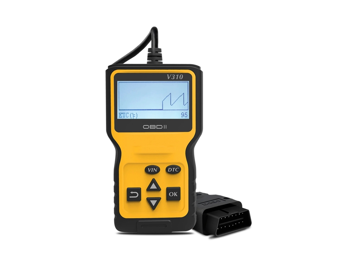 Scanner Obd2 Can Com Ecrã Diagnóstico Do Motor Leitor De Códigos Dados Em Tempo Real Teste De Bateria
