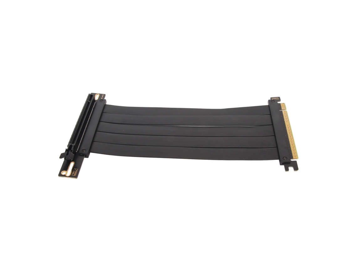 Cabo Riser Pcie 4.0 X16 Flexível de Alta Velocidade 90 Graus Extensor Gpu 30cm