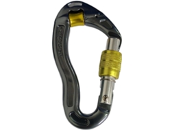 Mosquetão com trava automática, para escalada (25 kN = 5600 lbs),