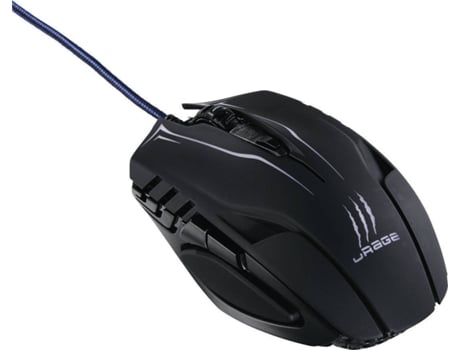 Rato HAMA uRage Morph (USB - Produtiva - 2400 dpi - Preto)