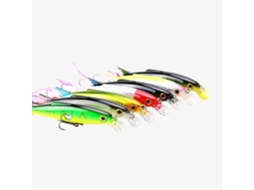 3 Seaknight Sk007 Minnow 16g 100mm 0,6-1,2m 1 Unidade Isca Artificial De Pesca Com Penas Isca De Natação Wobbler Isca De Pesca Tipo Minnow