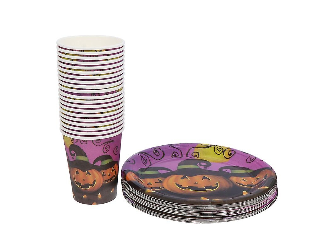 50 Unidades De Talheres De Halloween