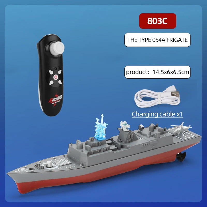Barcos De Controle Remoto, Brinquedos Infantis, Modelos De Navios De Guerra Simulados, Presentes Para Crianças