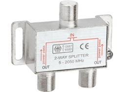 Divisor De 2 Vias, 2050mhz, Tipo F, Para Cabo Coaxial De 2, 05ghz
