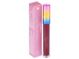 Labial Líquido Brillo Glitter Resistente À Água E Transpiração Não Se Desvanece Textura Delicada Brillo Intenso