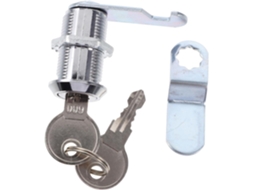Fechadura De Armário Com Chave, Trava Came 5/8", Para Compartimentos