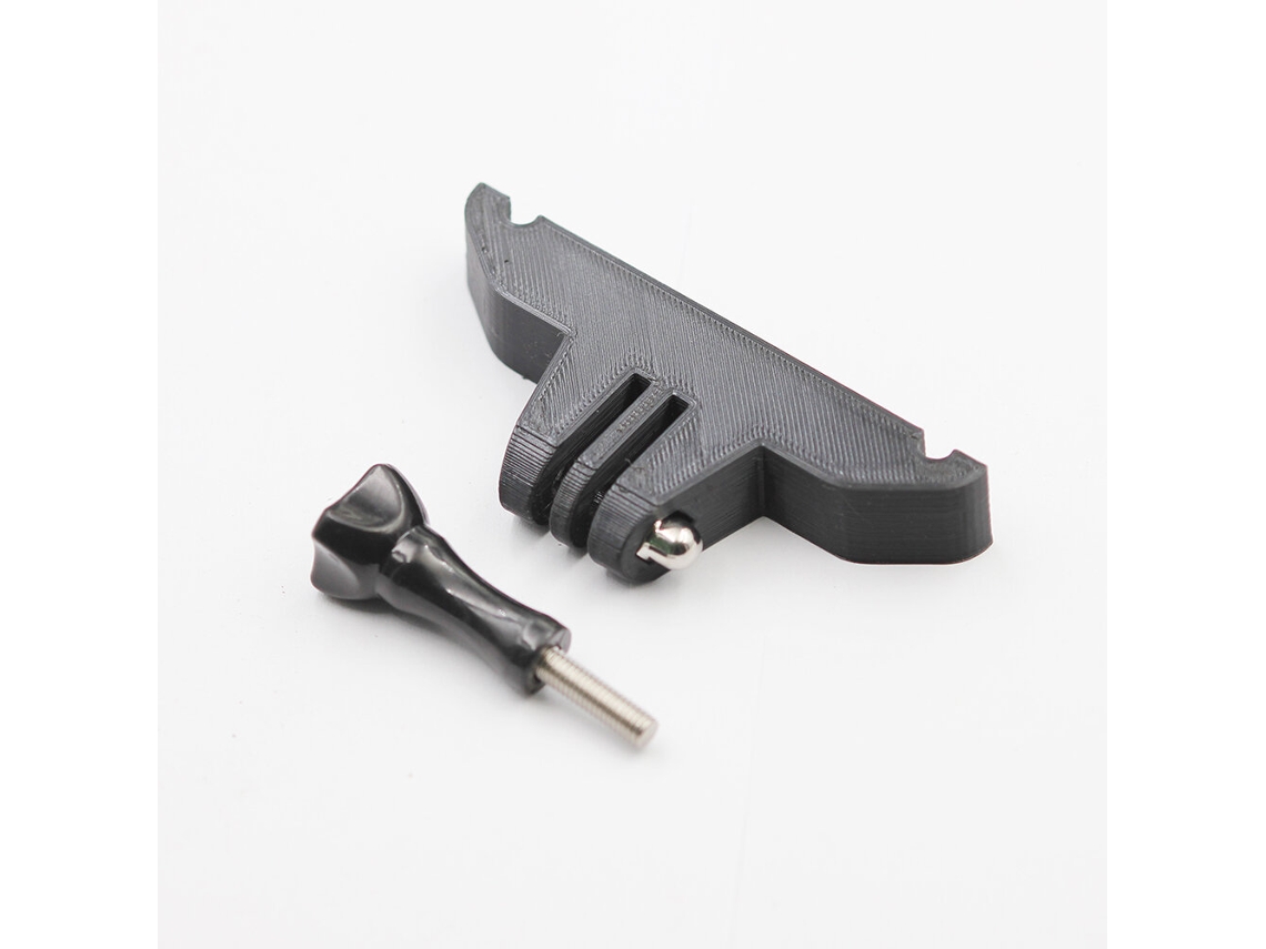 Suporte para Câmara de Automóvel Rc Qy3d Preto para Gopro 1/14 Mjx 14301 Peças de Automóvel Rc MDUG