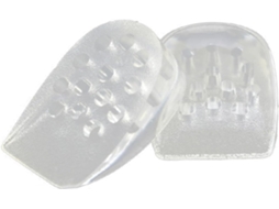 Palmilhas Transparentes Para Aumentar A Altura Do Calcanhar, Elevadores De Calçados Invisíveis Em Silicone, Suportes
