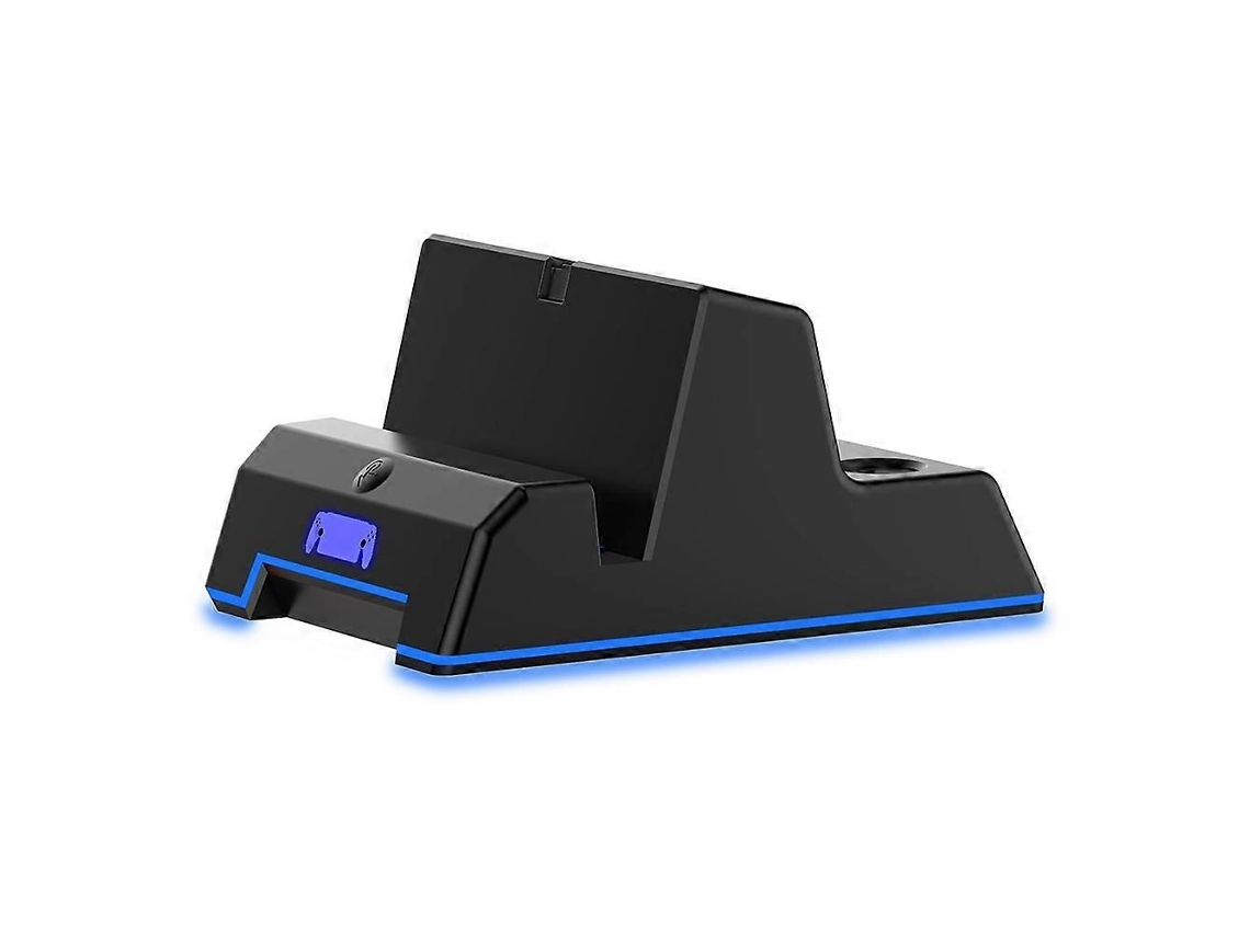 Carregador para Console de Jogos com Base de Carregamento Magnética Portal e Base com Luzes Coloridas. GOKOCO