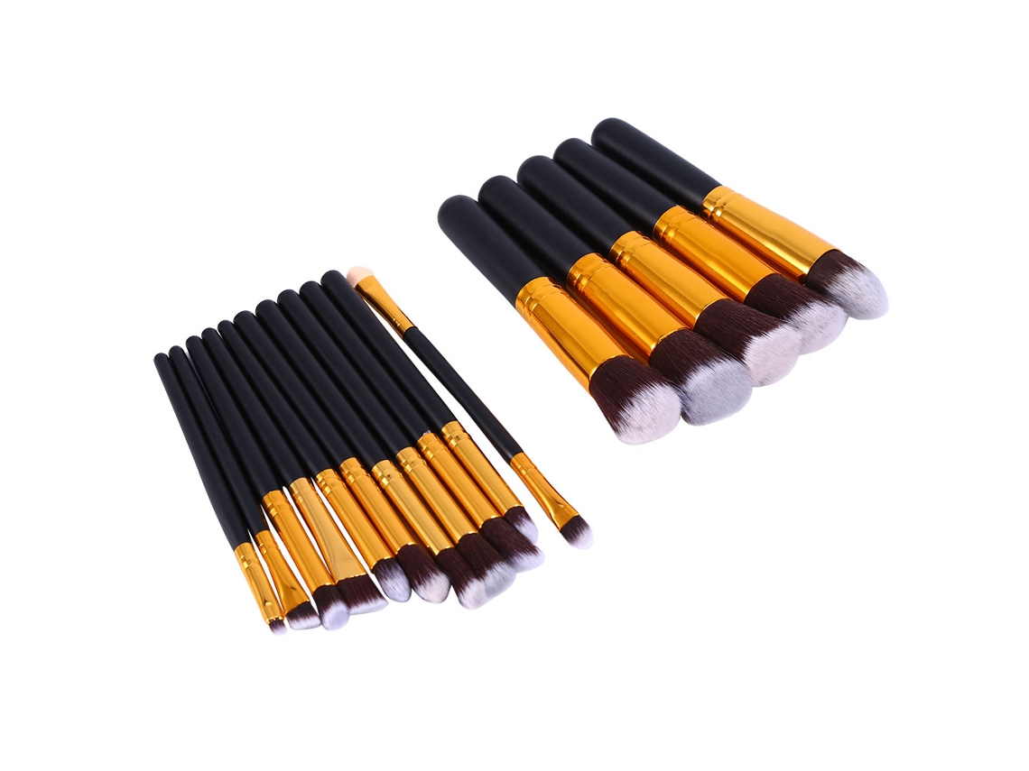Juego de brochas de maquillaje profesional (aplicación de polvos y rubor)