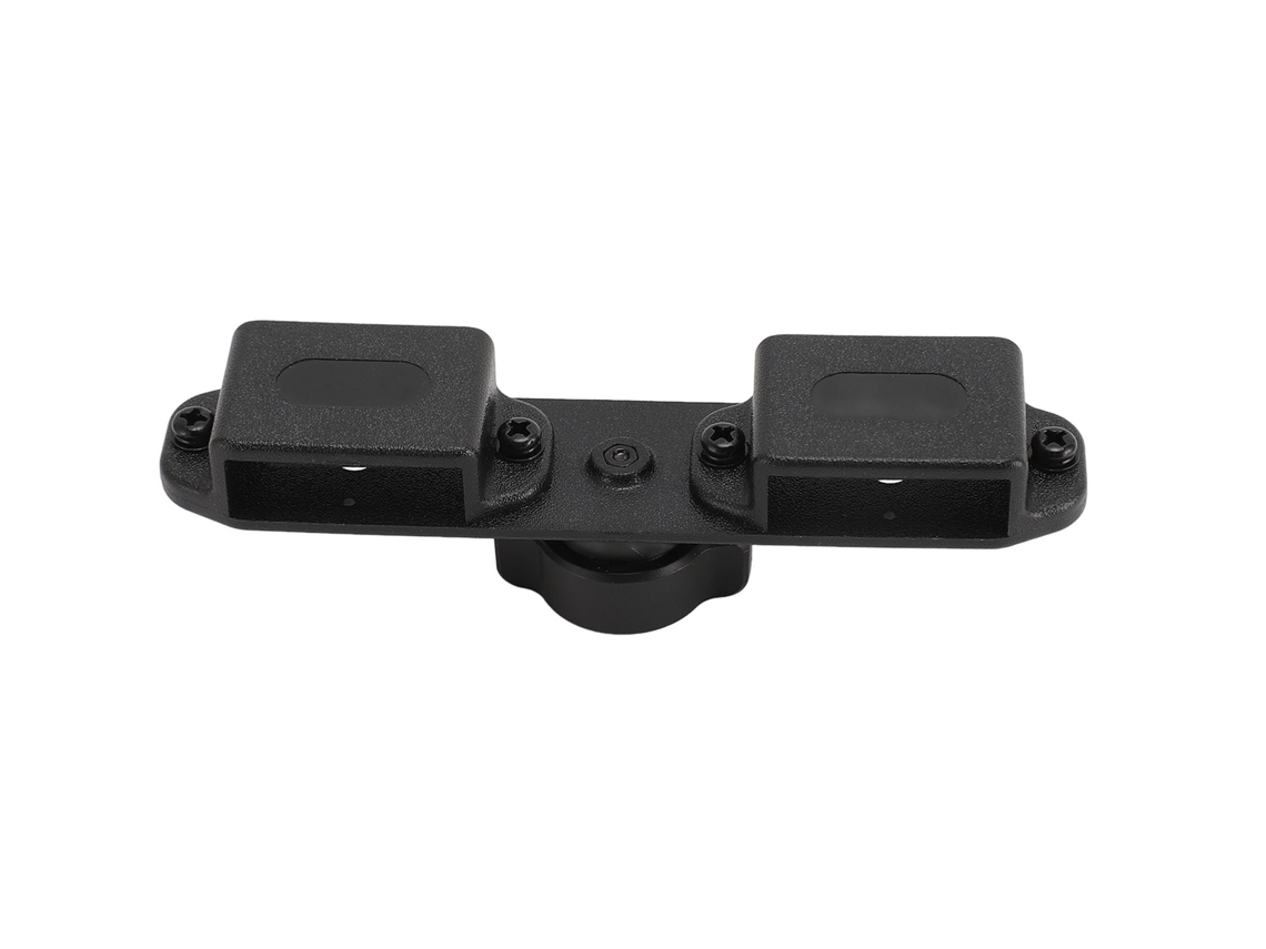 Suporte duplo para intercom, instalação de rádio de carro EOOCOO