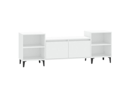 Tv Cabinet, Tv Cabinets Vidaxl Branco Madeira Processada (n/a)