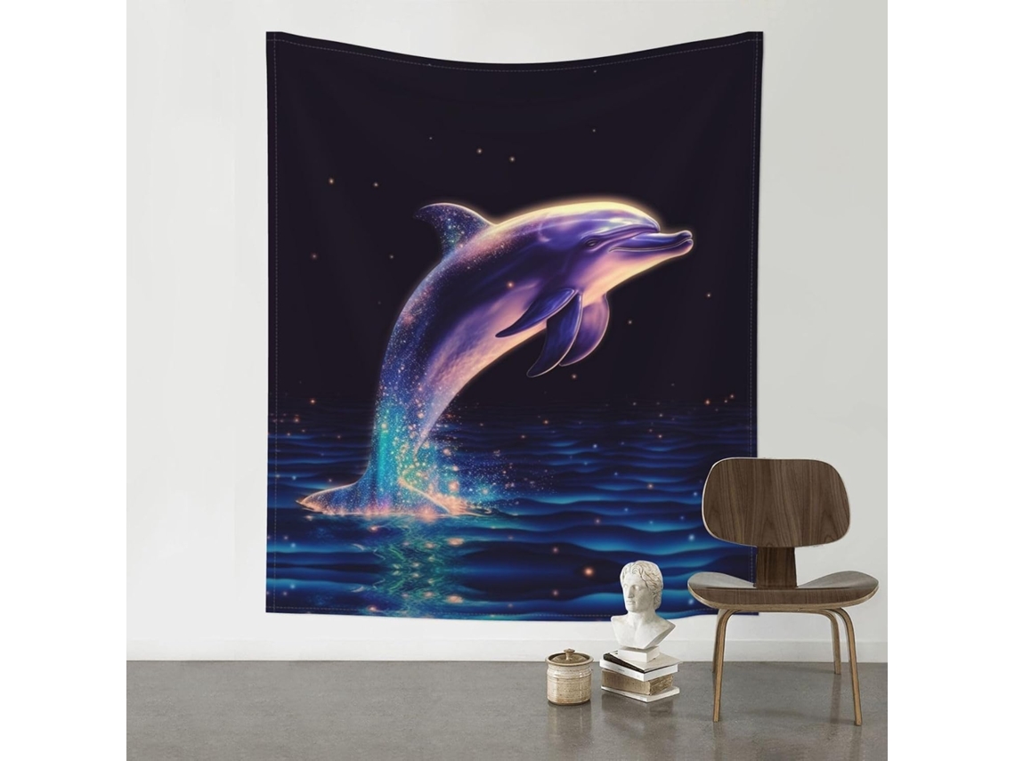 Tapeçaria Decorativa Parede Com Glitter, Medindo 60 X 51 Polegadas (aproximadamente 152 X 130 Cm), Textura Macia, Ao E E