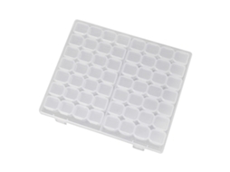 Caixa de armazenamento bordada diamante 5d S/MARCA