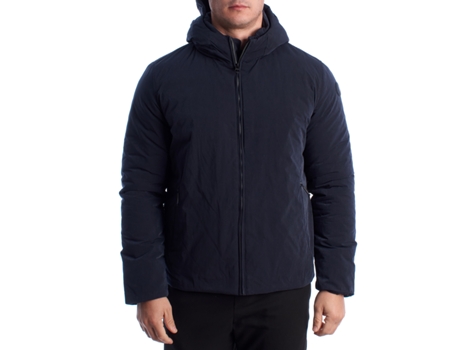 Blusão De Homem Us Polo Assn Acolchoada Capuz Azul (56)