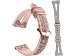 Conjunto De 2 Pulseiras Ajustáveis Para Relógio Com Sistema Liberação
