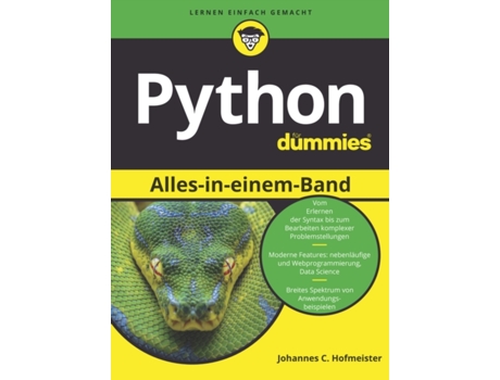 Livro Python fur Dummies AllesineinemBand de Johannes C HofmeisterHorst Schneider (Alemão)