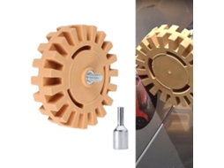 Roda De Borracha Para Remover Decalques Listrados, Ferramenta Pneumática De Disco Remoção 4 Polegadas Para Carros