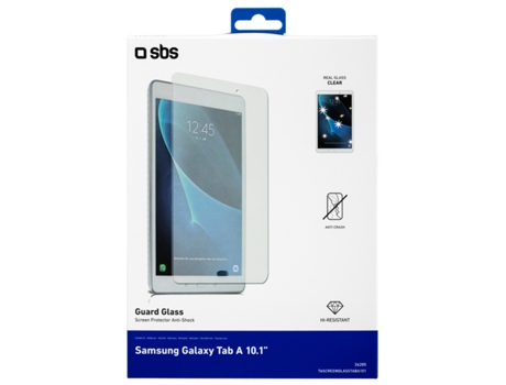 Película 10.1'' SBS Samsung Galaxy Tab A Glass — Para Samsung Galaxy Tab A | 1 Unidade