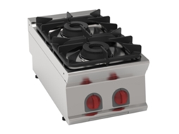 Fogão A Gás 2 Fogos De Bancada 400x700x280 Mm 14,4 Kw 35200317 Eurast