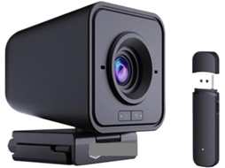 Webcam Sem Fio 1080p com Microfone, 2,4 Ghz, para Chamadas de Vídeo em Streaming. SFUSHOS