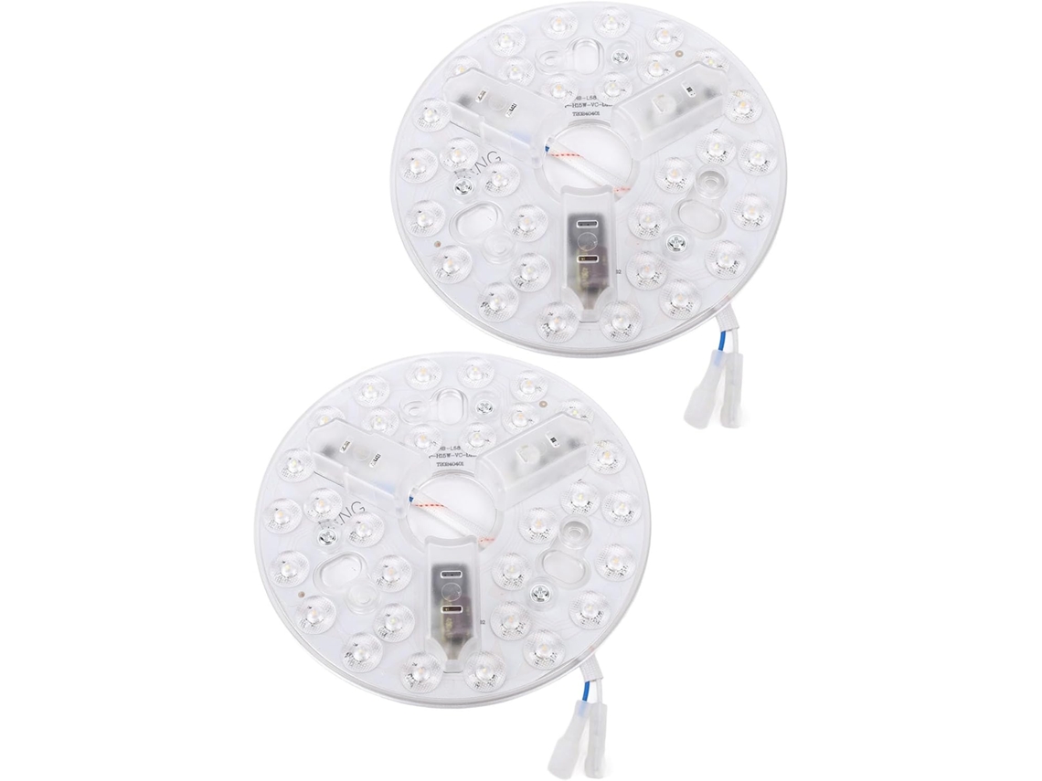 Kit De Iluminação Led Para Ventilador Teto 5,3 Polegadas, Com 3