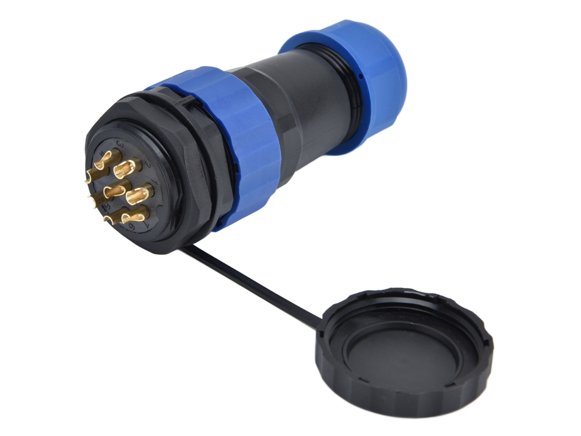 Laxiscreed Tomadas E Conectores De Aviação Ip68 À Prova De Água 380v 25a Seguro Para Indústria