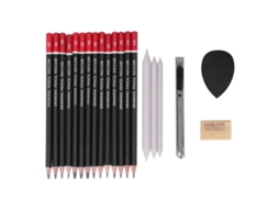 Kit com Desenho e Pintura com Lápis de Cor Seguros e Ecológicos para Crianças, Adolescentes e Adultos, Ferramentas de Desenho, Presente AQUAFORGE