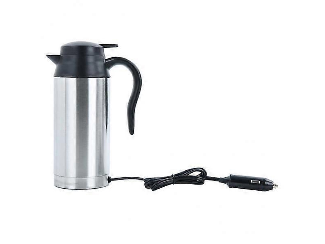 2x Chaleira Para Carro Aço Inoxidável Isolada Térmica Recipiente Água Quente