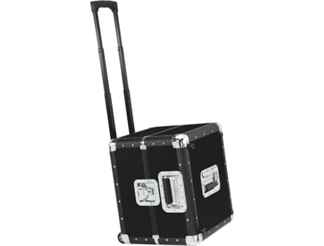 Acessório de Mesa de Mistura RELOOP Trolley 120 Record Case BLK
