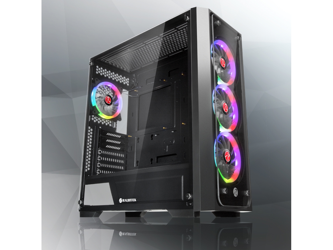 Caixa PC RAIJINTEK Raijintek Ponos Tg4 Desktop Black