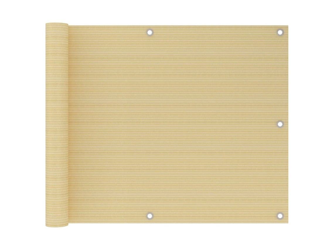 Lovely Home Tela Toldo de Varanda 75X300 Cm Pead Bege